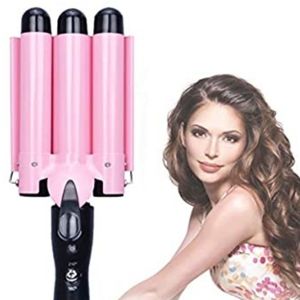 3 barrel curling iron